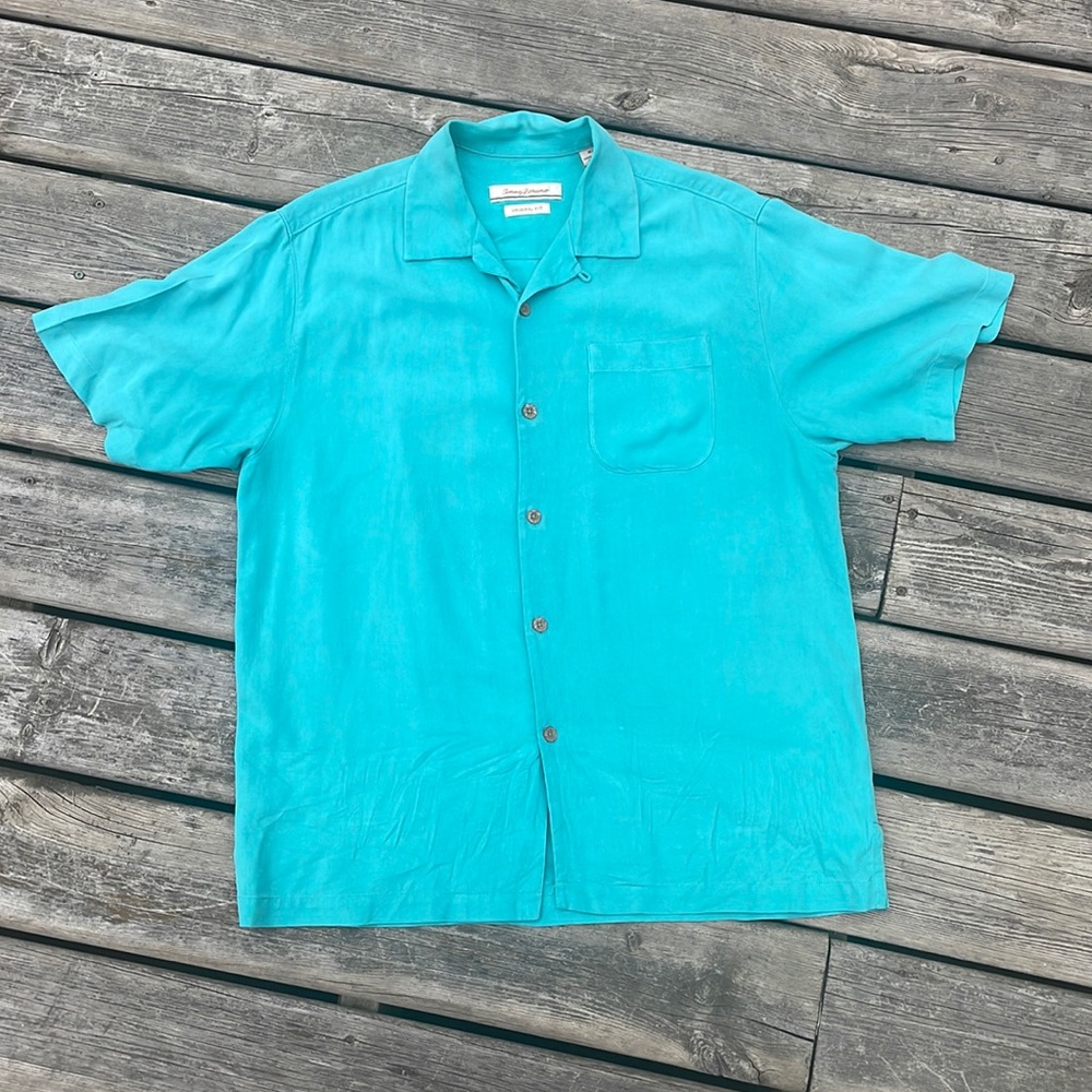 Tommy Bahama 100% Silk Shirt